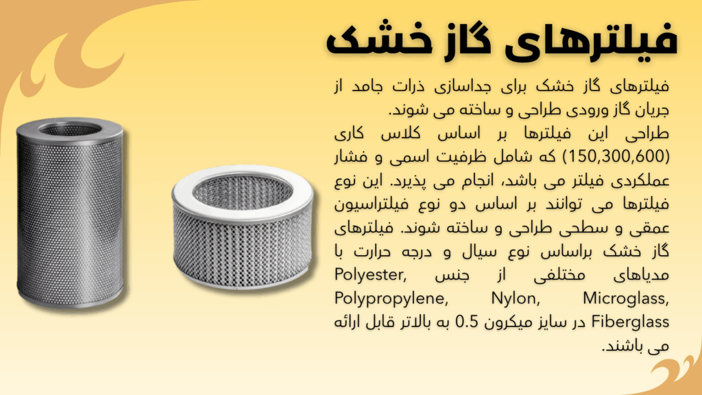 فیلتر گاز خشک