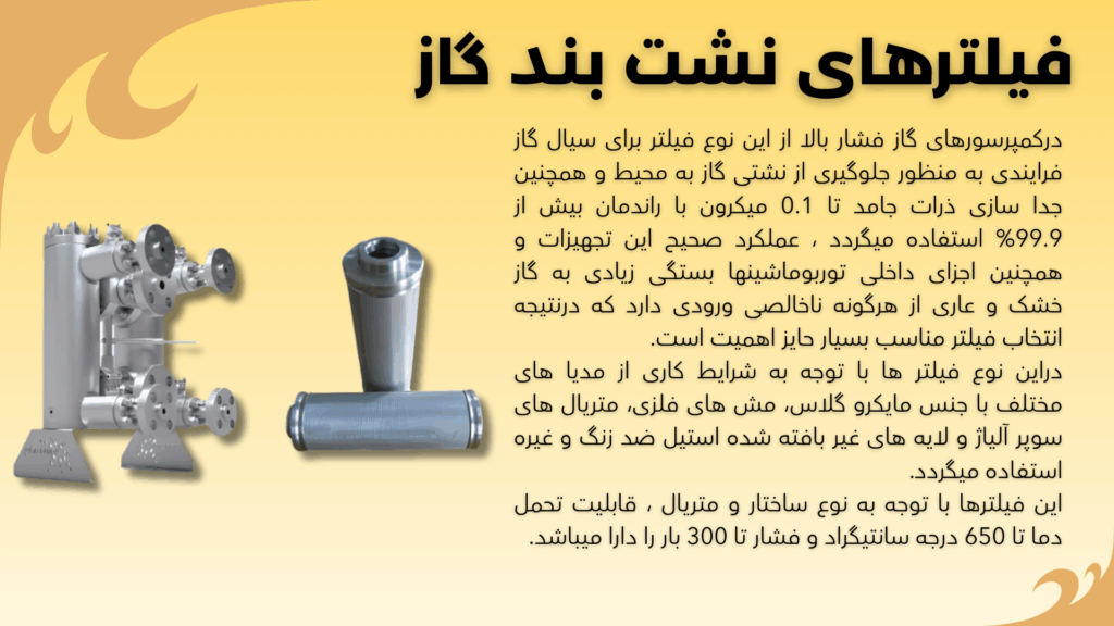 فیلتر نشت بند گاز