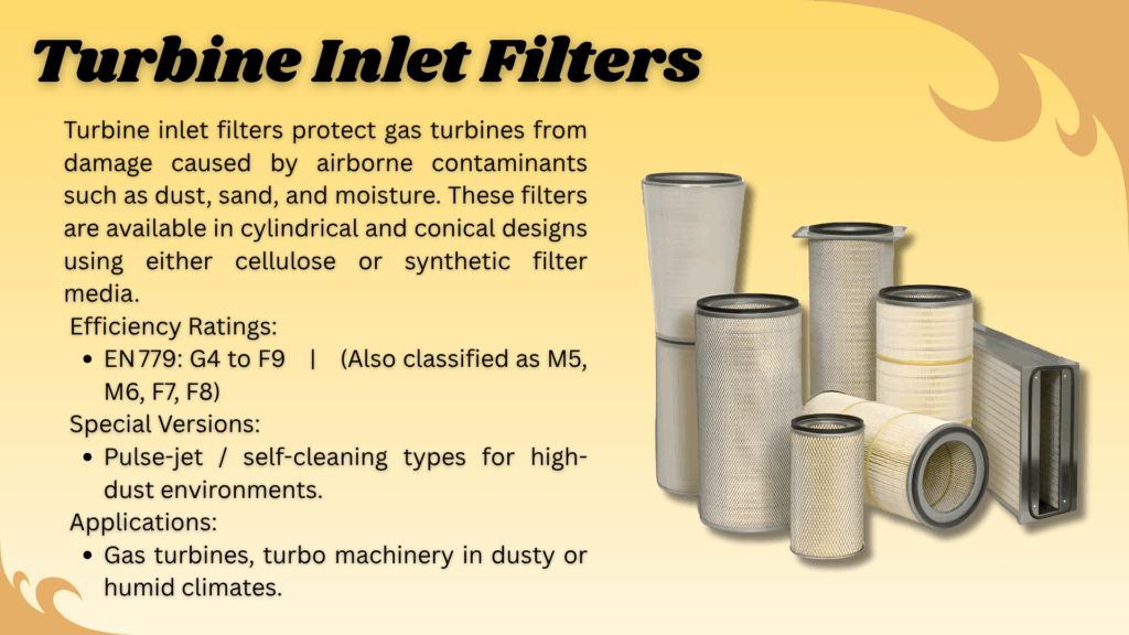 Turbine Inlet Filters